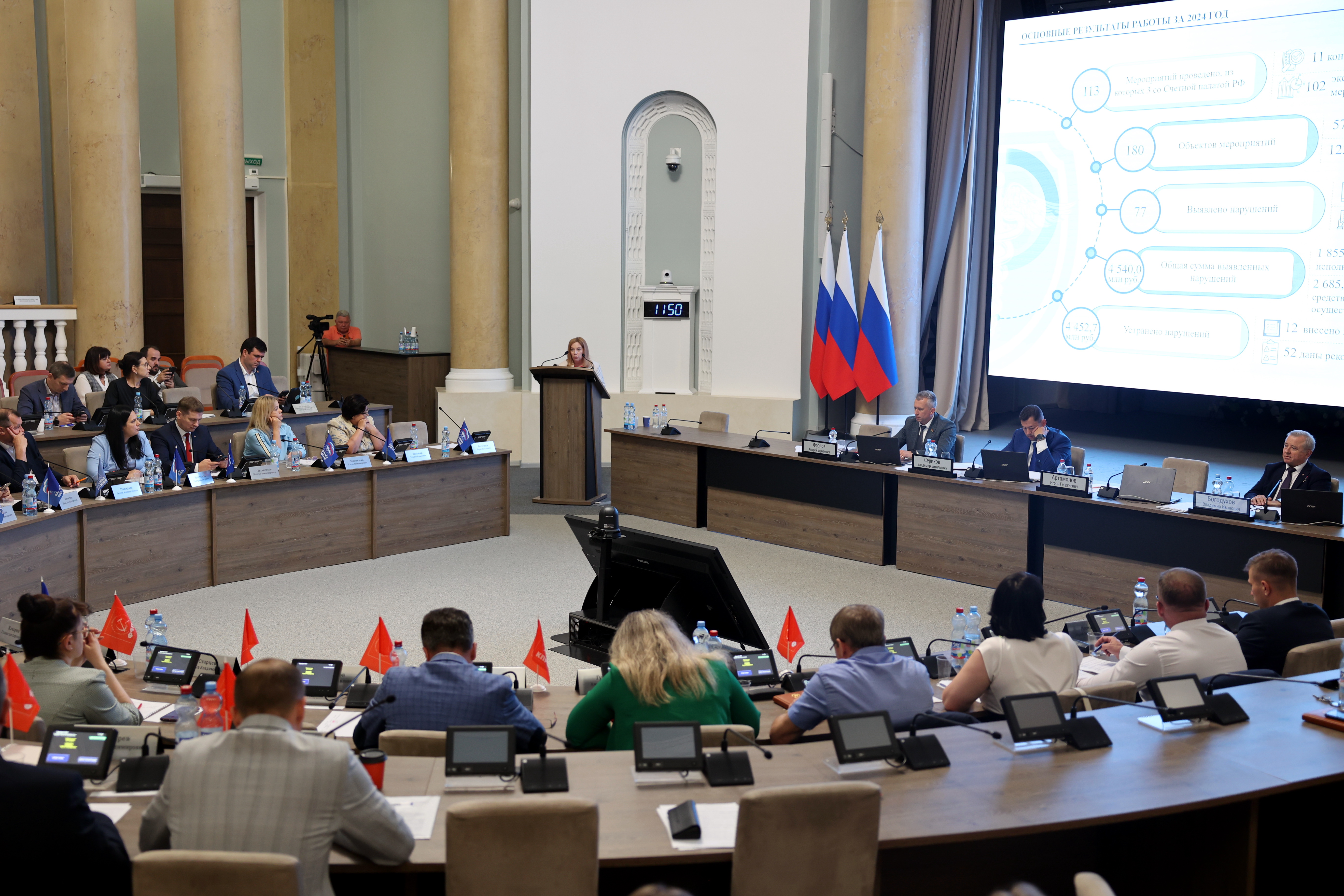 Контрольно-счетная палата устранила недостатков на 4,4 миллиарда рублей