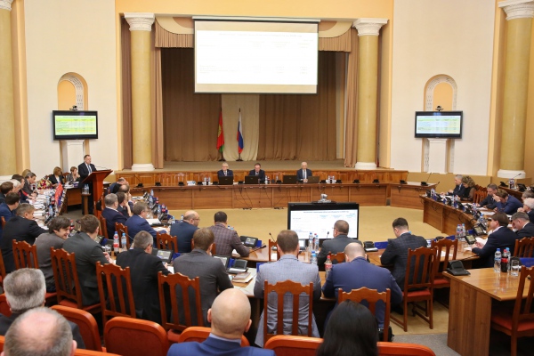 Председатель Контрольно-счетной палаты Липецкой области принял участие в сессии Липецкого областного Совета депутатов